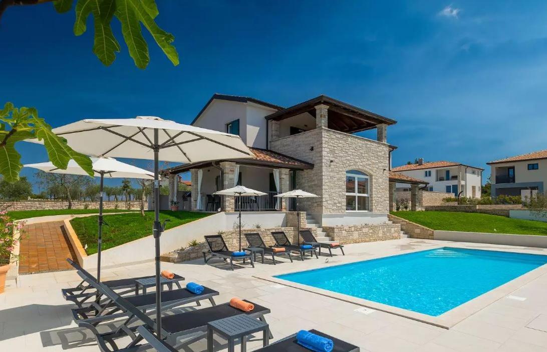 Villa Victoria Istra - Heated Pool Nova Vas  Екстериор снимка